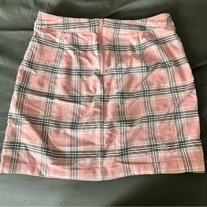 Plaid skirt
